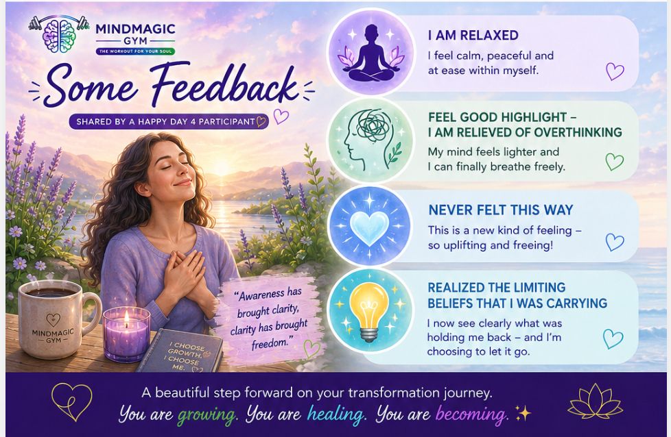 MindMagic GYM Feedback - Day 4 Participant